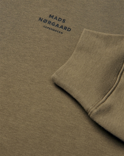 Mads Nørgaard - Standard Crew Logo Sweatshirt - Tarmac